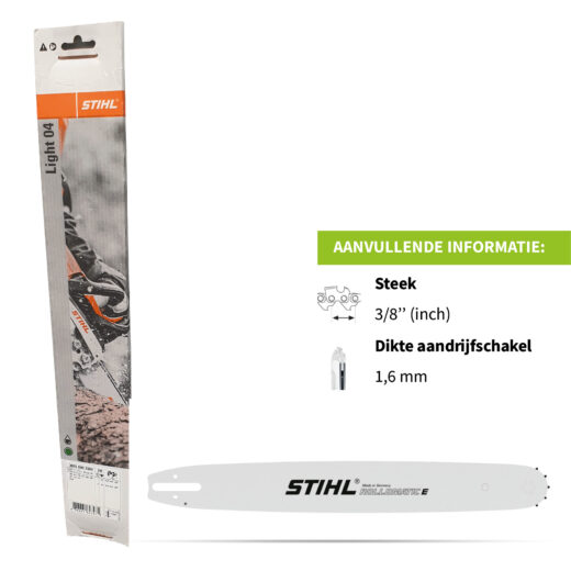 STIHL ZAAGBLAD ROLLOMATIC E | 3/8″ | 37-75 CM | 1,6 MM