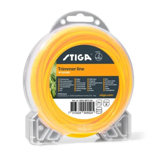 STIGA DRAAD VIERKANT 2,7MM 15M
