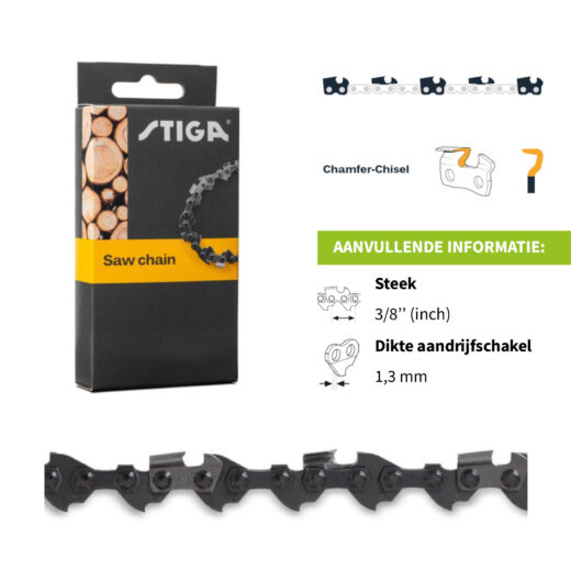 STIGA KETTING 3/8’’ .050’’ (91PX-056X)