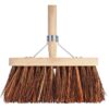TALEN TOOLS BEZEM NATUURVEZEL INCL. STEEL 28 CM