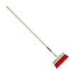 TALEN TOOLS BEZEM KUNSTSTOF ROOD INCL. STEEL 28 CM
