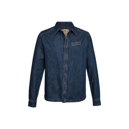 STIHL HEMD SZ DENIM CONTRA BLAUW