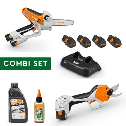 STIHL GTA 40 ACCU SNOEIZAAG + ASA 20 ACCU SNOEISCHAAR COMBI SET +4X AS2