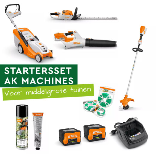 STIHL STARTERSSET AK PLUS MACHINES