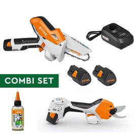 STIHL GTA 20 ACCU SNOEIZAAG + STIHL ASA 20 ACCU SNOEISCHAAR COMBI SET +2X AS2