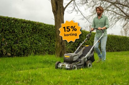 Najaarsactie: 15% korting op alle Stiga loopmaaiers