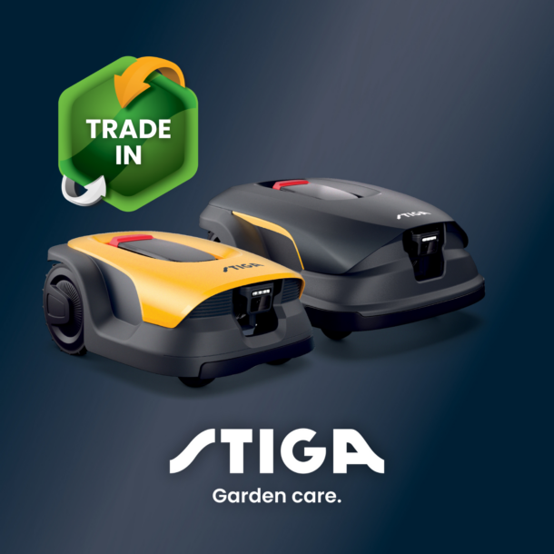 Profiteer van inruilkorting én cashback op je nieuwe STIGA robotmaaier