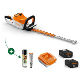 STIHL HSA 100 HEGGENSCHAAR COMBISET MET 2X AP 20.0 EN AL 301 LADER