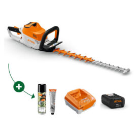 STIHL HSA 100 HEGGENSCHAAR COMBISET MET AP 20.0 ACCU EN AL 301 LADER