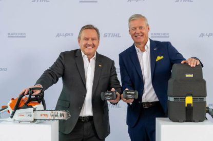 STIHL en Kärcher kiezen voor één professioneel accusysteem